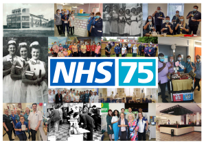 NHS75 celebrations