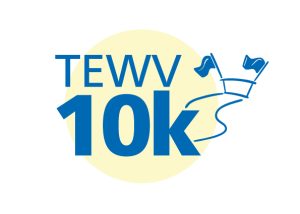 An image with flags with the wording TEWV 10k