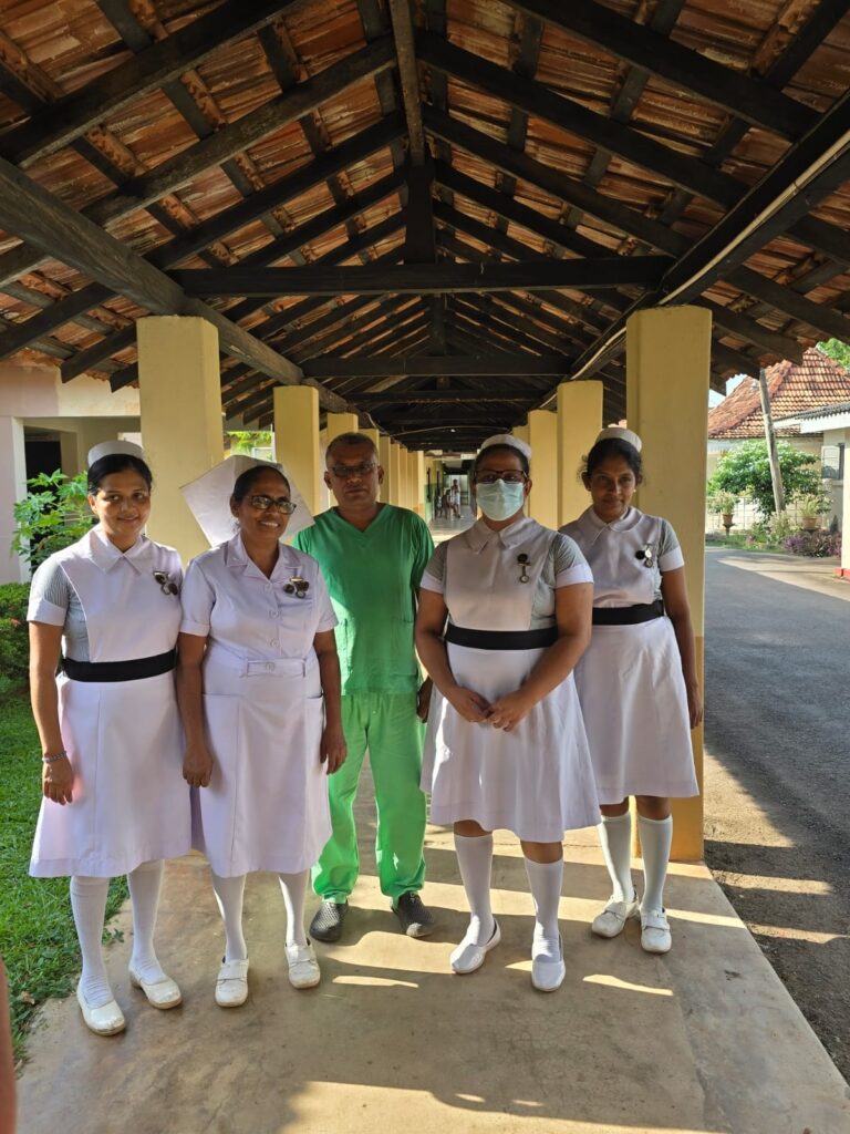 Some of the nurses that Jayne and her friends are supporting.