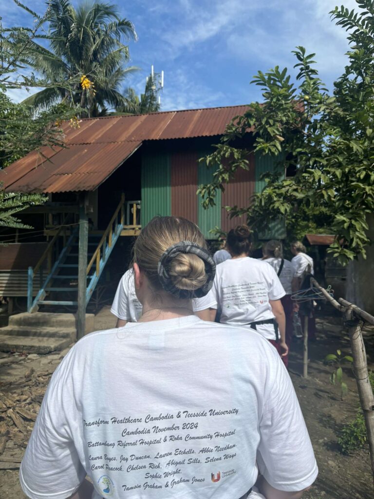 Sophie in Cambodia