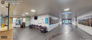 A £D virtual tour of the reception at Dalesway.