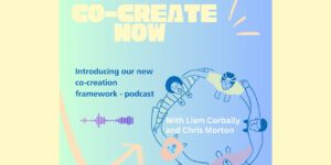 Cover of new co-creation podcast